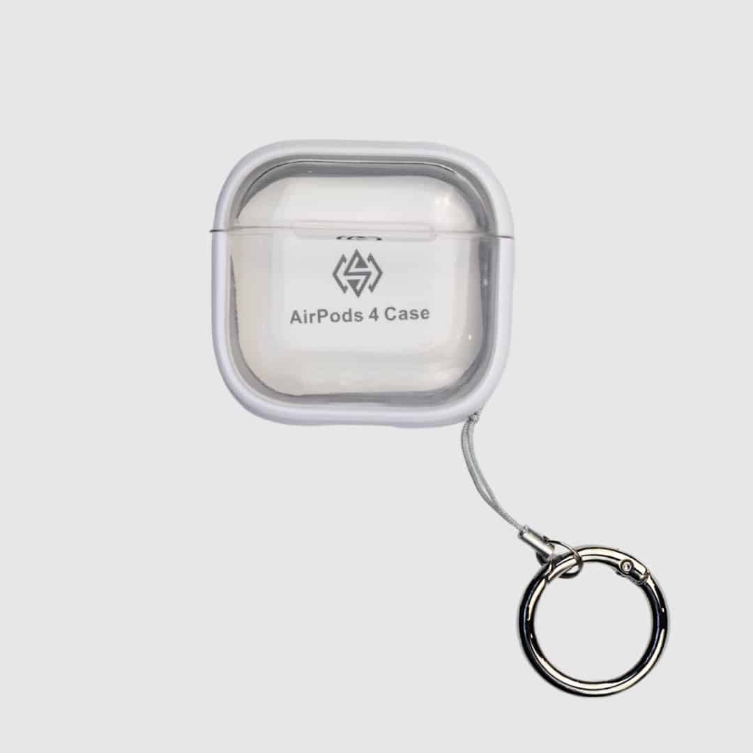 کاور ایرپاد StopTime سفید مناسب Airpods 4 (7136)