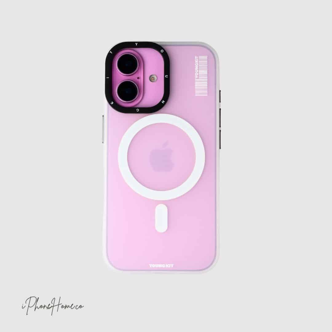 قاب یانگ کیت HiddenSands سفید مناسب iPhone 16 (7134)