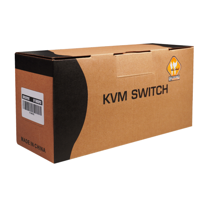 کی وی ام سوئیچ 2 پورت کی نت پلاس مدل KP-SWKDP02 — تصویر ۵