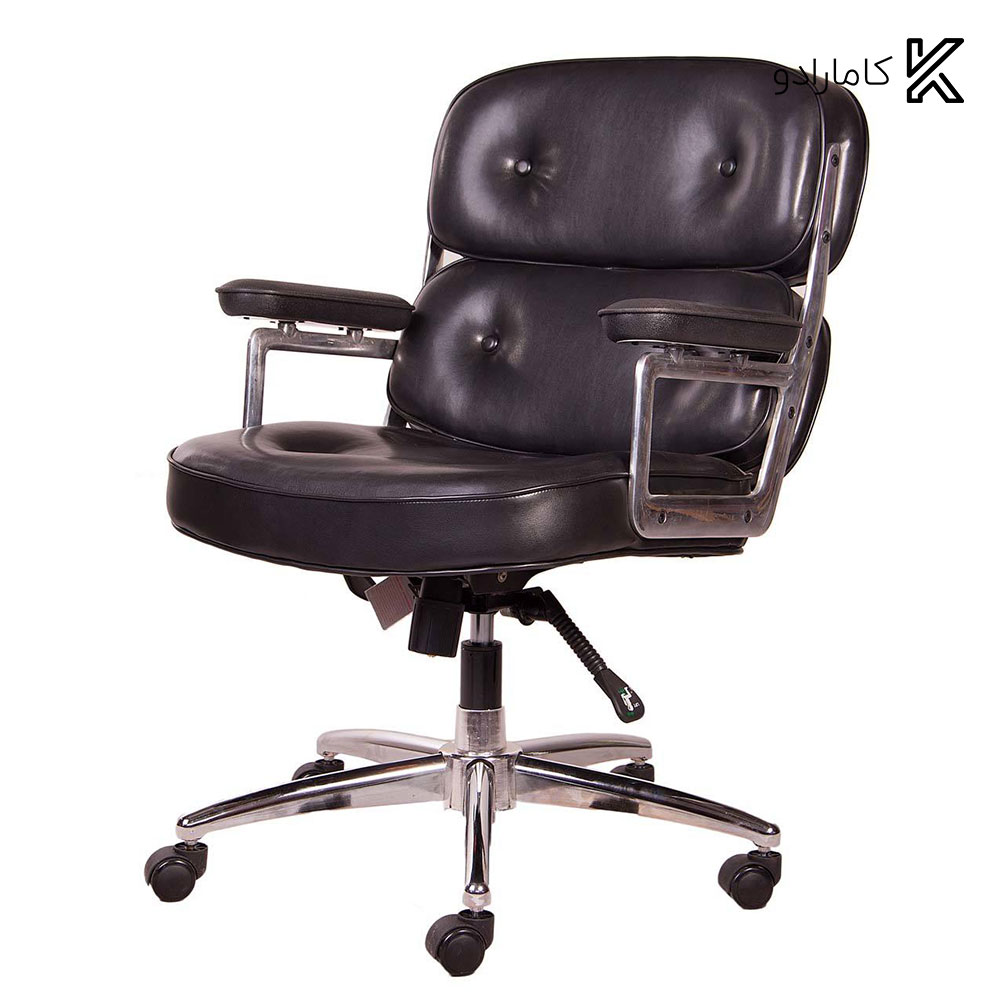 صندلی کارشناسی EAMES مدل EM31 استیل هامون — تصویر ۲