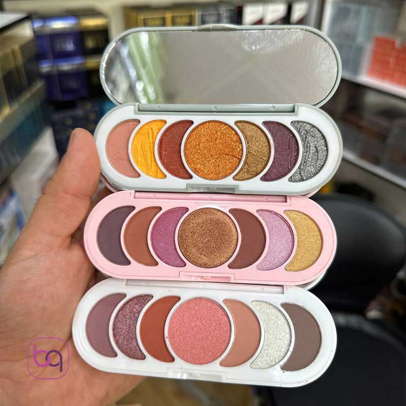 پالت سایه چشم 7 رنگ فانتزی لاملا