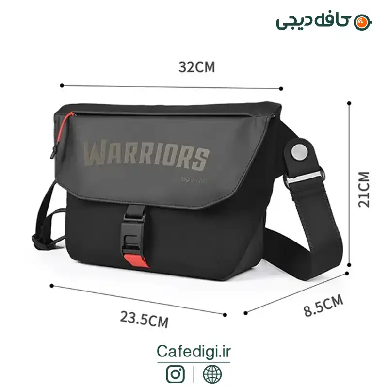 کیف رودوشی ویوو Warriors Message Bag X | کافه دیجی — تصویر ۶