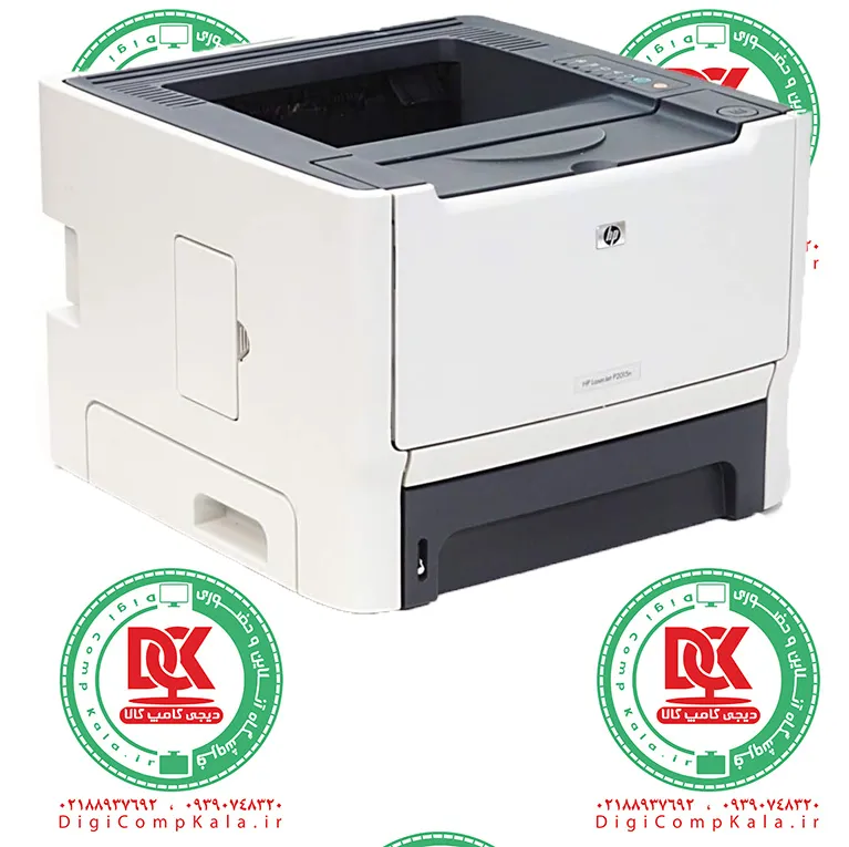 پرینتر لیزری اچ پی HP LaserJet P2015dn تک کاره سیاه و سفید اتصال شبکه سرویس کامل مهلت تست 10 ر — تصویر ۵