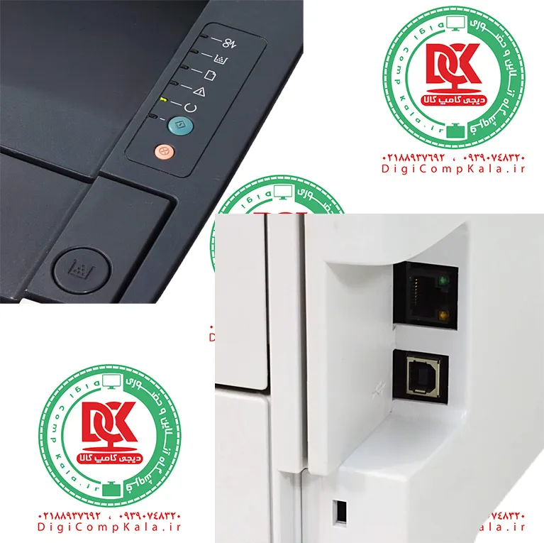 پرینتر لیزری اچ پی HP LaserJet P2015dn تک کاره سیاه و سفید اتصال شبکه سرویس کامل مهلت تست 10 ر — تصویر ۴