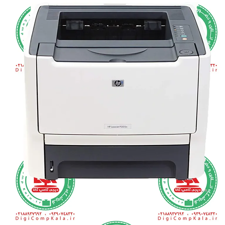 پرینتر لیزری اچ پی HP LaserJet P2015dn تک کاره سیاه و سفید اتصال شبکه سرویس کامل مهلت تست 10 ر
