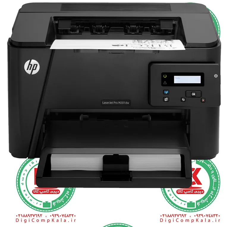پرینتر لیزری اچ پی HP LaserJet Pro M201dw تک کاره سیاه و سفید سرویس کامل مهلت تست 10 روزه