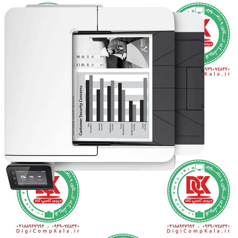 پرینتر لیزری اچ پی HP LaserJet Pro M426fdn تک رنگ 4 کاره سیاه و سفید تحت شبکه مهلت تست 10 روزه — تصویر ۳