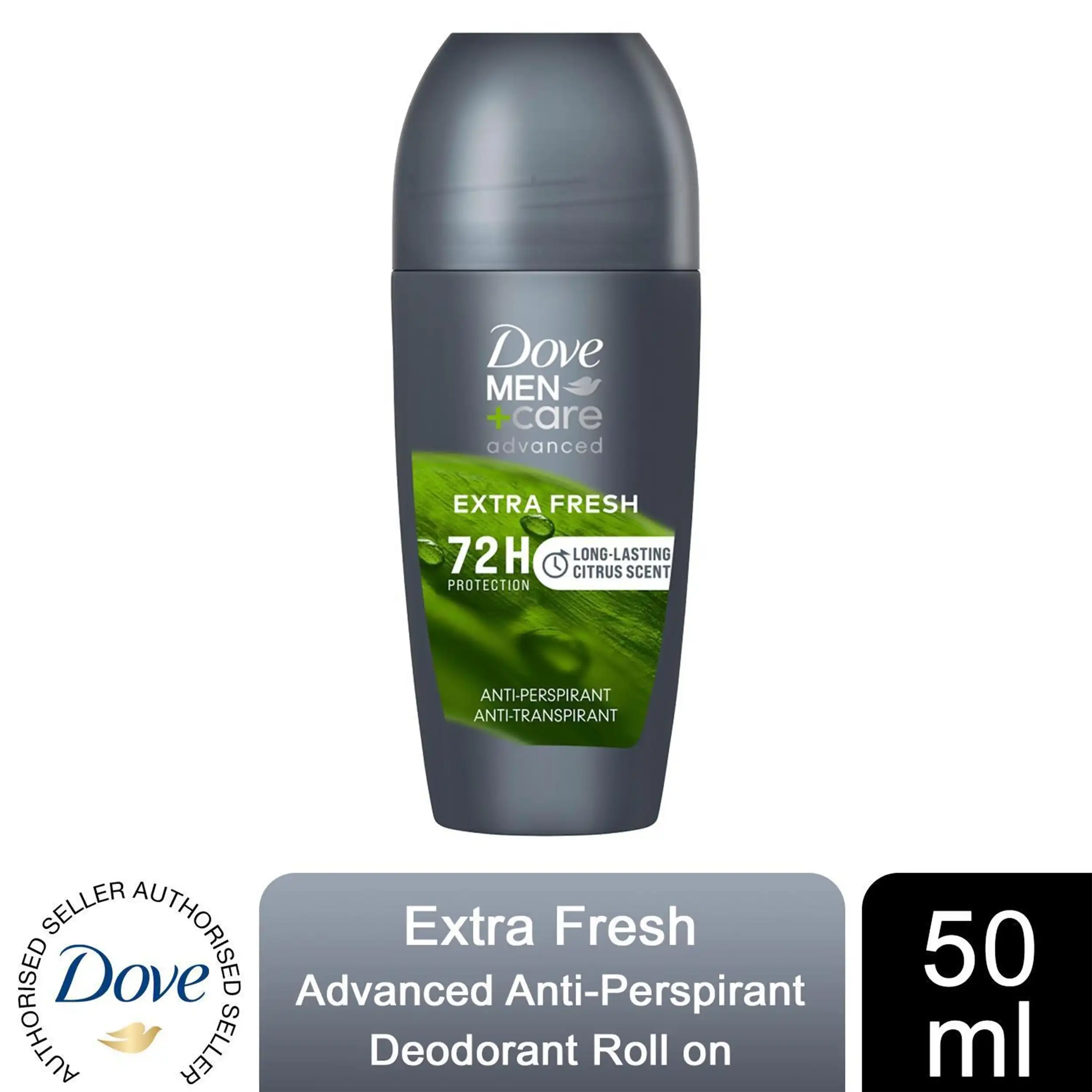 مام رول مردانه داو اکسترا فرش | Dove Men+Care Advanced Extra Fresh Anti-Perspirant Deodorant – 50ml — تصویر ۴