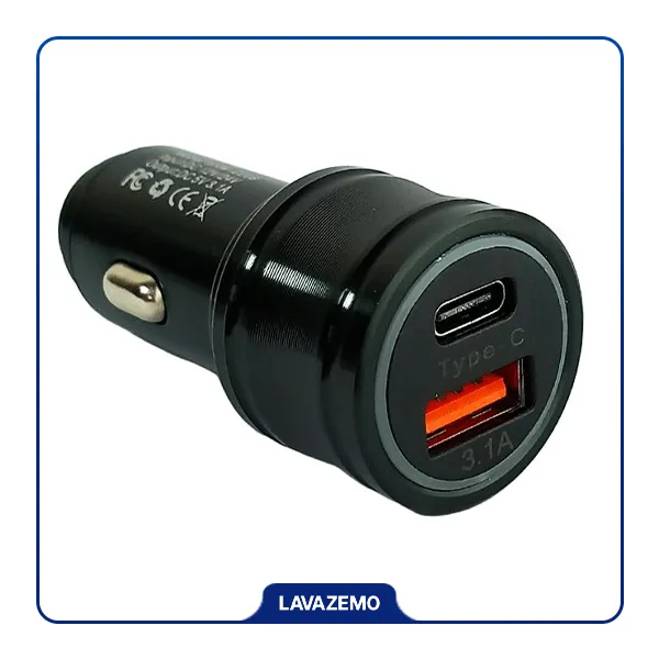 شارژر فندکی فلزی اورجینال مدل WKN‑C208