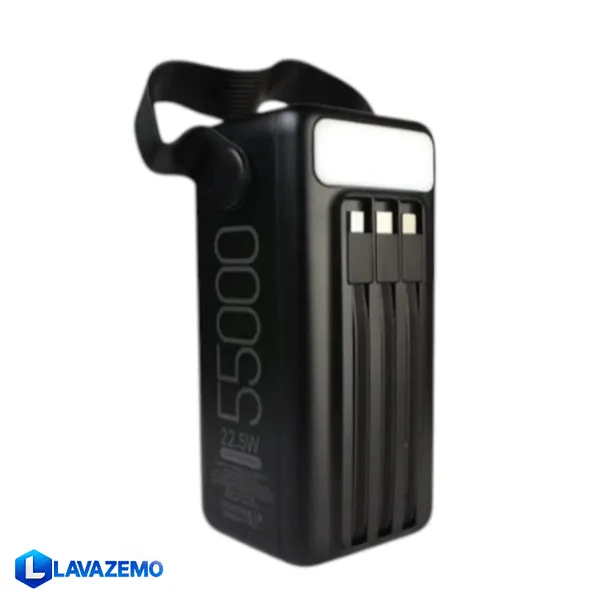 پاوربانک CALUS CALUS FAST-H55 Pro ظرفیت 55000 میلی‌آمپر — تصویر ۴