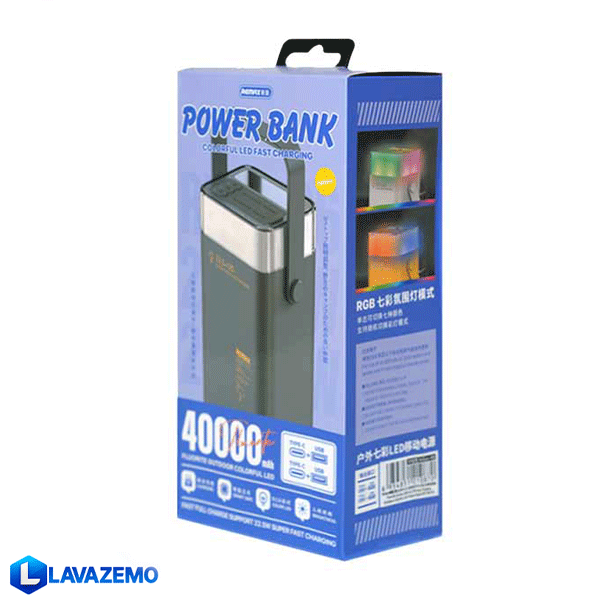 پاوربانک 40000 ریمکس مدل RPP‑596 — تصویر ۳