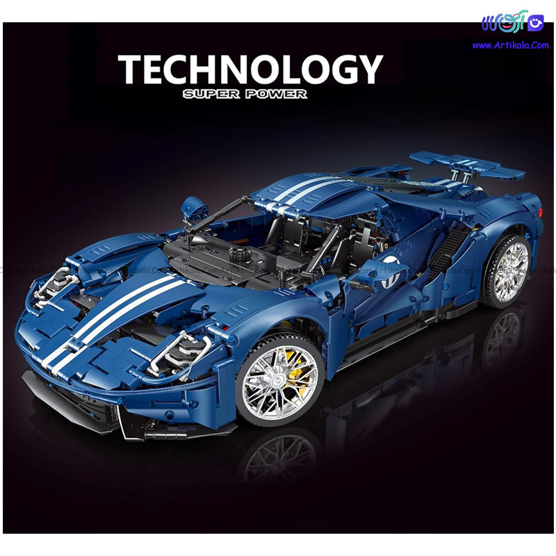 لگو ماشین فورد جی تی Ford GT مدل 5042 — تصویر ۴