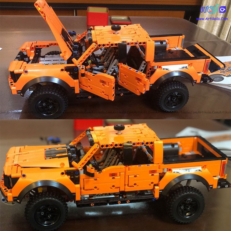 لگو ماشین فورد رپتور Ford F-150 Raptor مدل 55355 — تصویر ۳