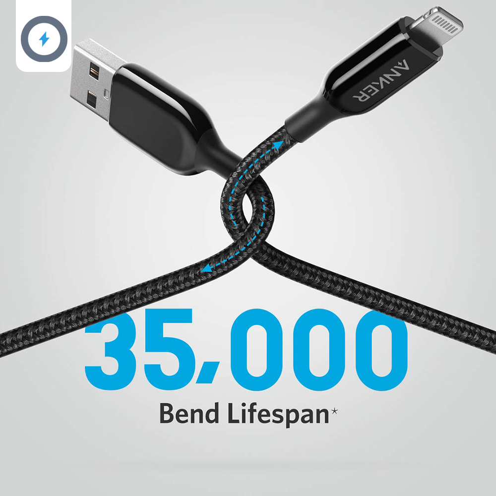 کابل یو اس بی به لایتنینگ انکر Anker USB A Cable — تصویر ۴