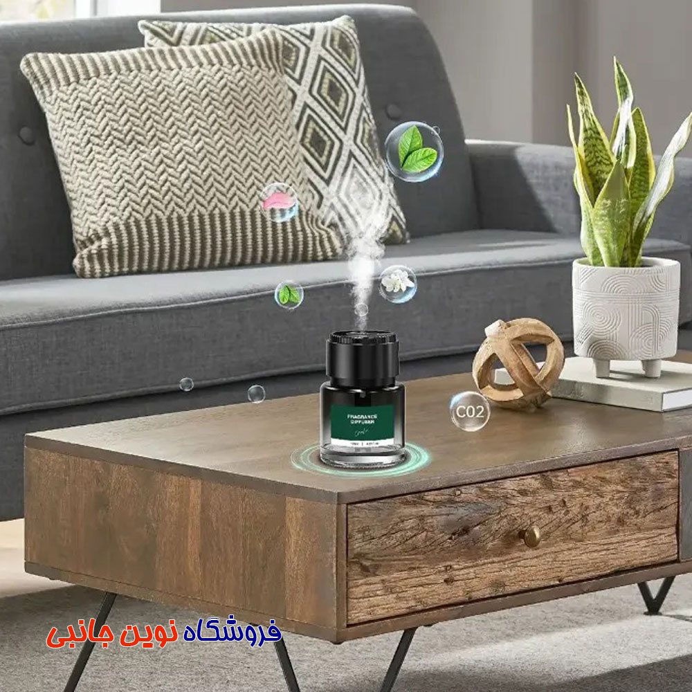 دستگاه بخور ساز و خوشبو کننده گرین لاین مدل GN-AD14 ظرفیت 160 میل ا Green Lion Alps Fragrance Diffuser 160mL (تک/عمده) — تصویر ۳