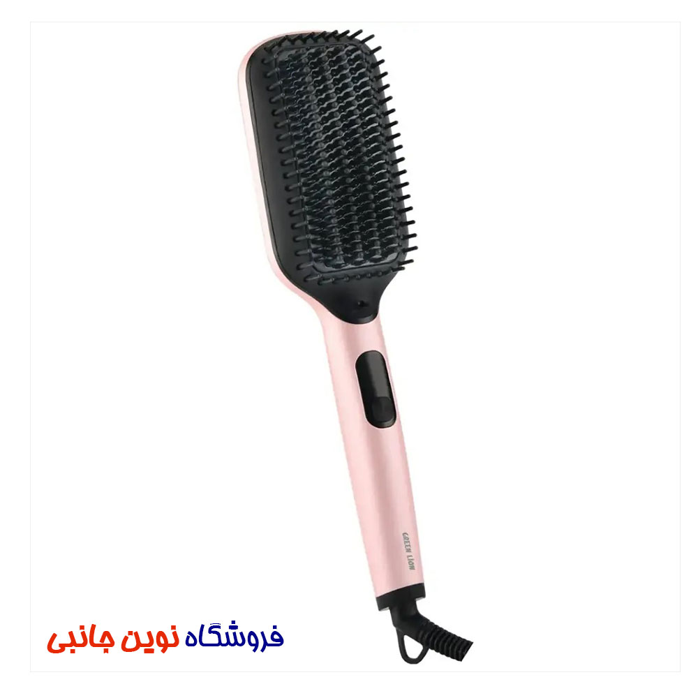 سشوار و شانه ای حرارتی صاف کننده مو گرین لاین مدل GL-HS8 اGreen Lion Straightener Comb Ceramic Coating Plate LED Display (تک/عمده)