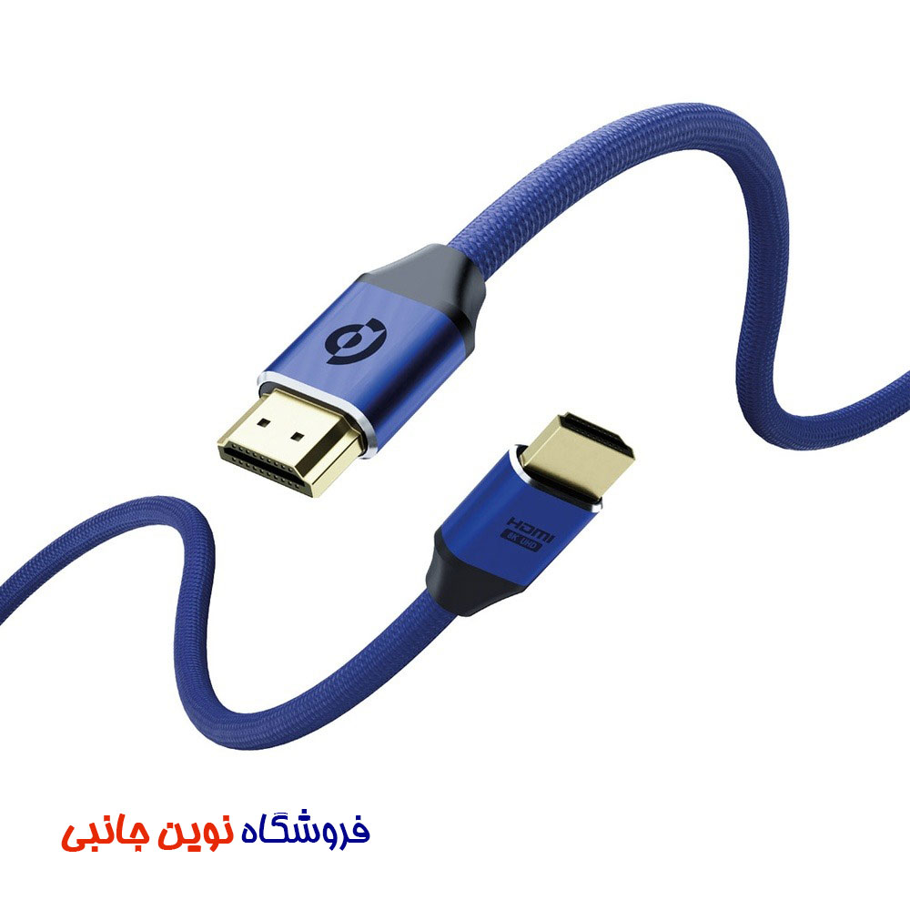 کابل HDMI دو متری پاورولوژی مدل PWHDC2M ا Powerology 8K HDMI Braided Cable 2M (تک/عمده) — تصویر ۳