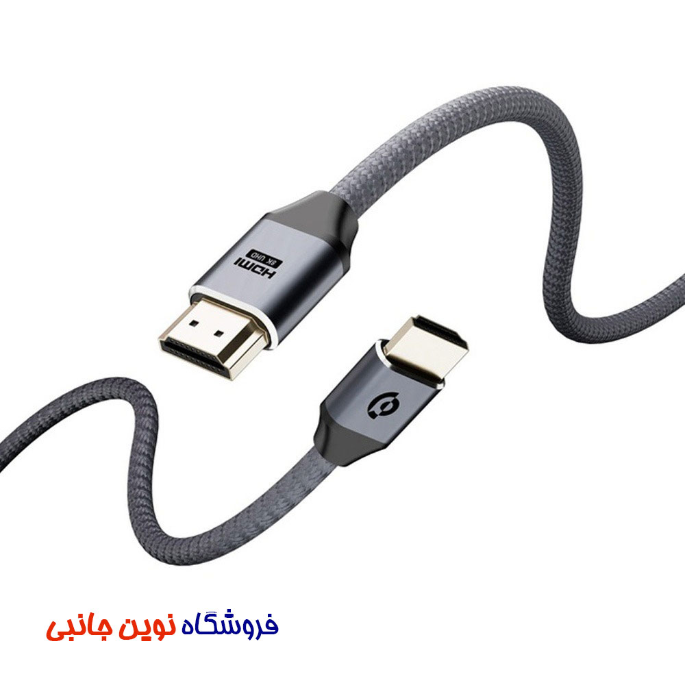 کابل HDMI دو متری پاورولوژی مدل PWHDC2M ا Powerology 8K HDMI Braided Cable 2M (تک/عمده) — تصویر ۲