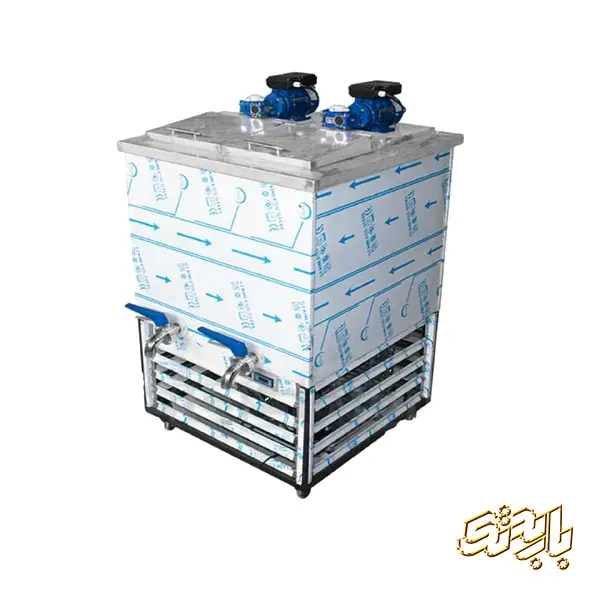 شیر سردکن 500 لیتری دو مخزن (2 موتور 1.2 اسب) — تصویر ۲