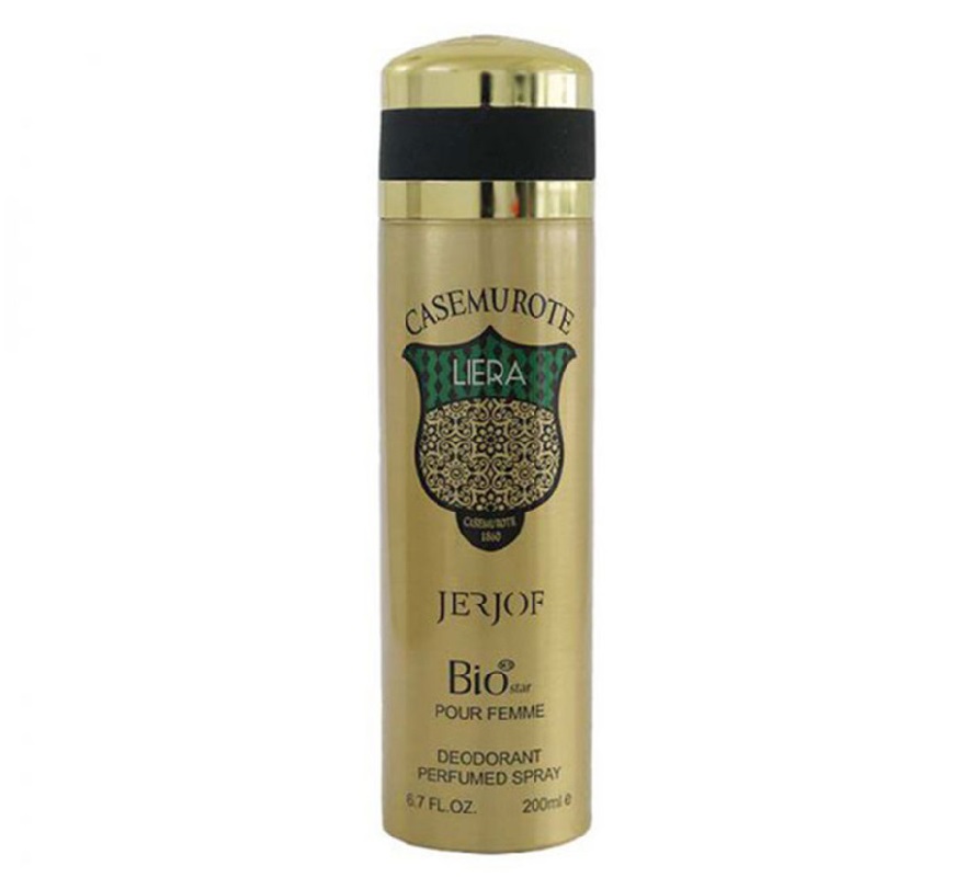 اسپری بدن زنانه بیو استار مدل JERJOF LIERA حجم 200mL — تصویر ۲