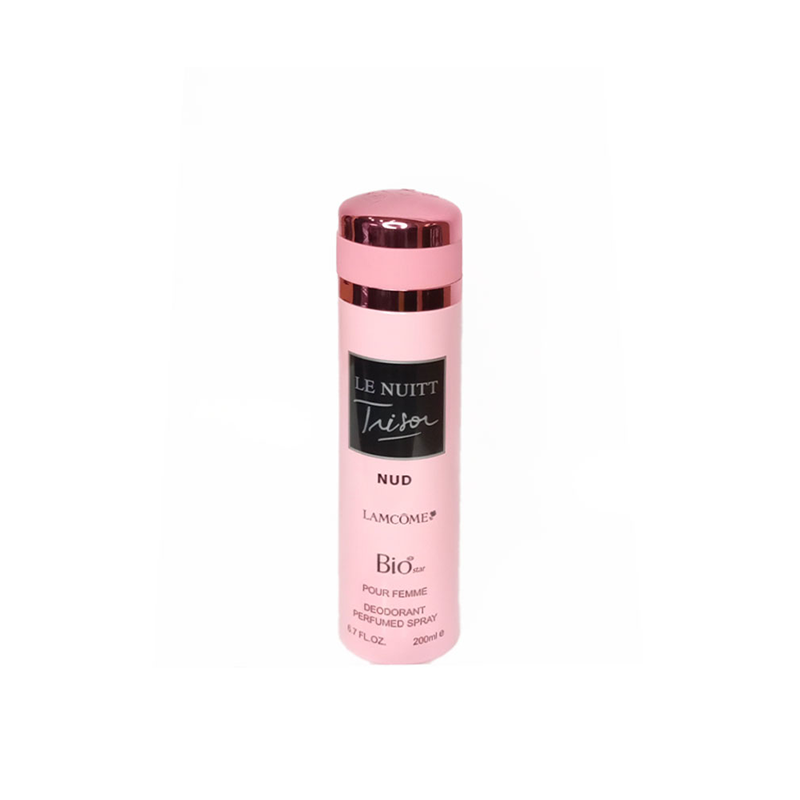 اسپری بدن زنانه بیو استار مدل LENUITT TRISER حجم 200mL