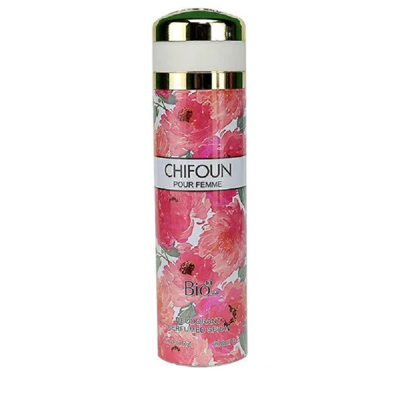 اسپری بدن زنانه بیو استار مدل chifoun حجم 200mL