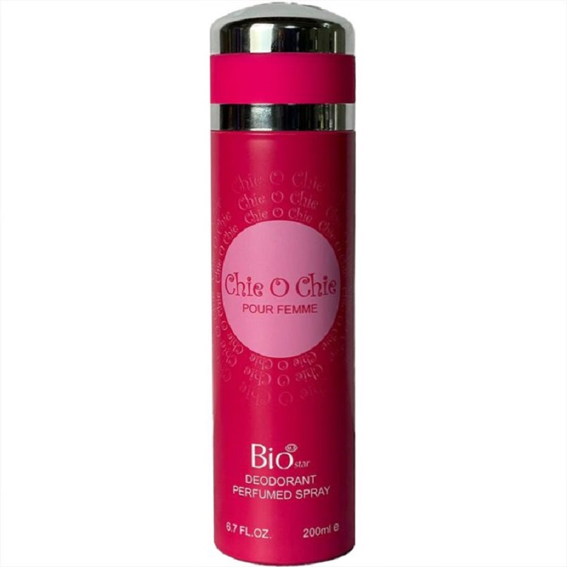 اسپری بدن زنانه بیو استار مدل chie chie حجم 200mL