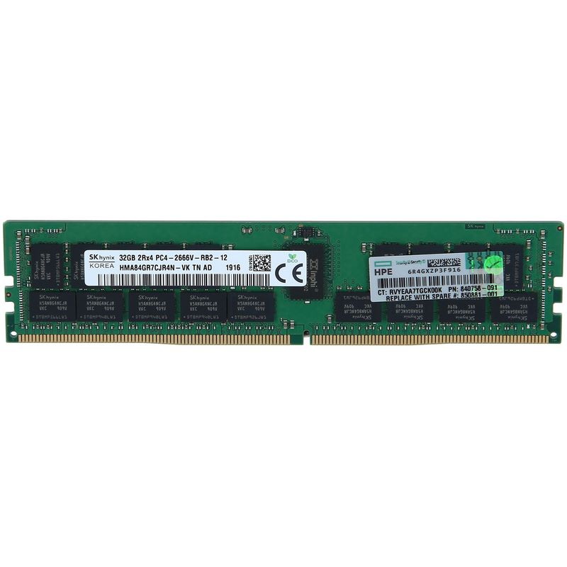 رم سرور HPE 32GB 2Rx4 PC4 2666V 840758-091