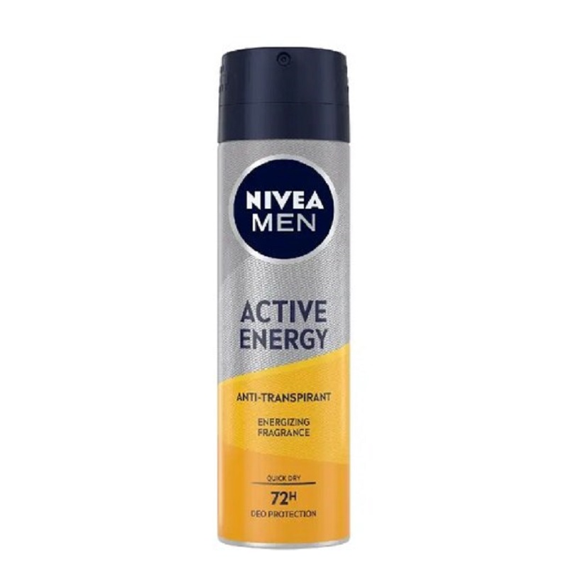 اسپری ضد تعریق مردانه نیوآ مدل active energy حجم 150mL