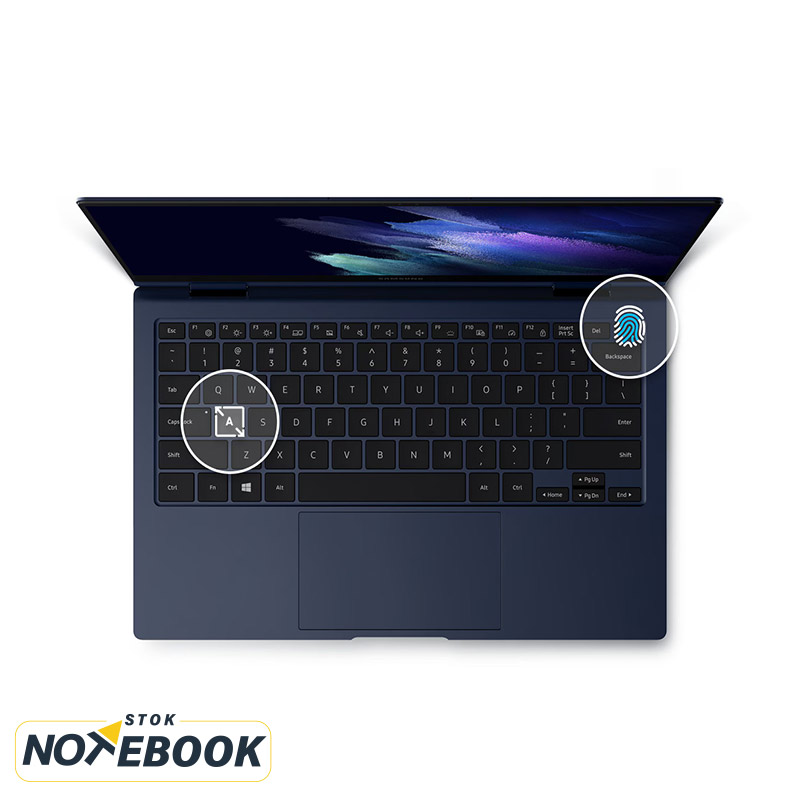 لپ تاپ سامسونگ مدل Galaxy Book Pro 360 (930QDB) | i7-1165G7/16GB/512GB/Intel Iris Xe/13.3 inch FHD X360 Touch — تصویر ۵