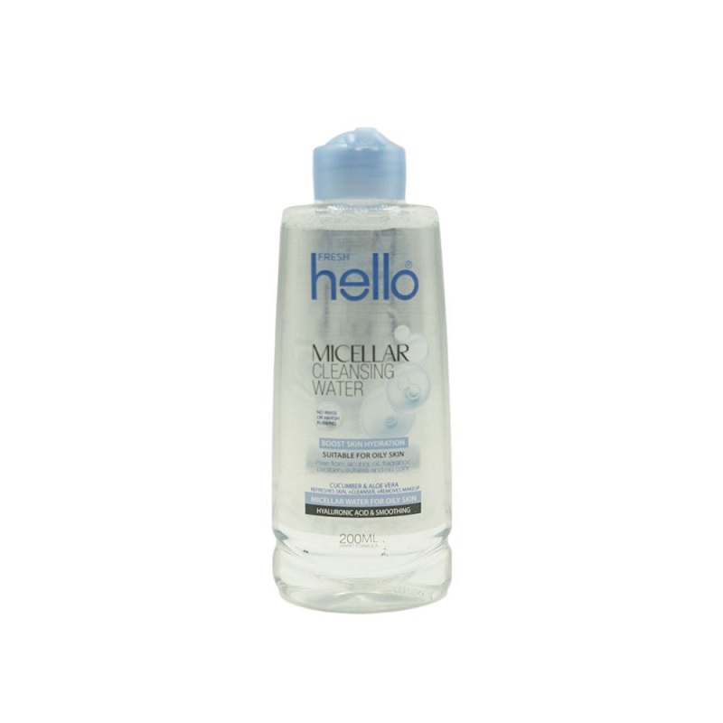 میسلار واتر هلو فرش مناسب پوست چرب و نرمال حجم 200mL