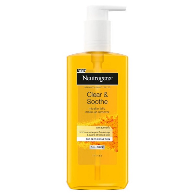 ژل میسلار نوتروژینا مدل روشن کننده زردچوبه حجم 200mL — تصویر ۲