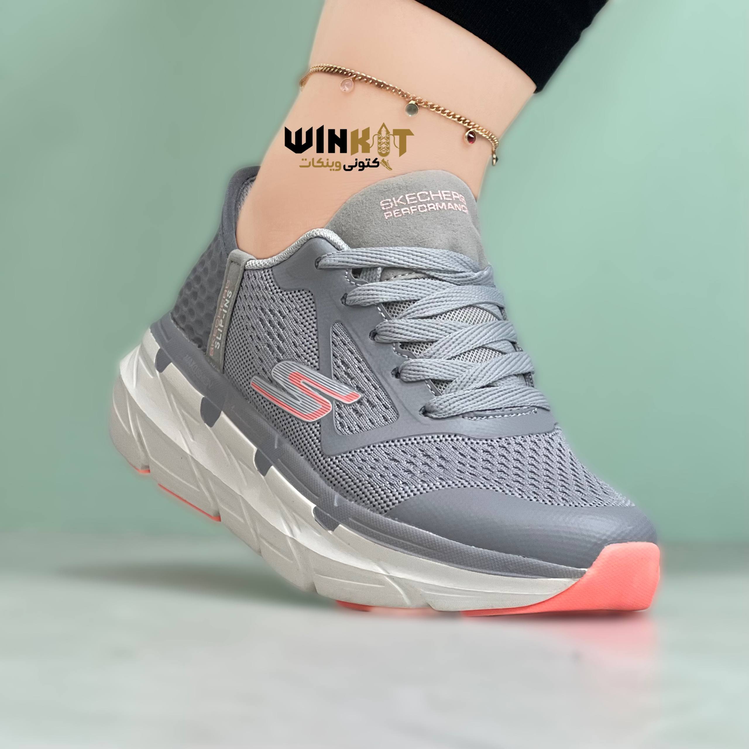 کفش کتونی اسکیچرز slip-ins مکس رانینگ زنانه کد 1269 — تصویر ۷