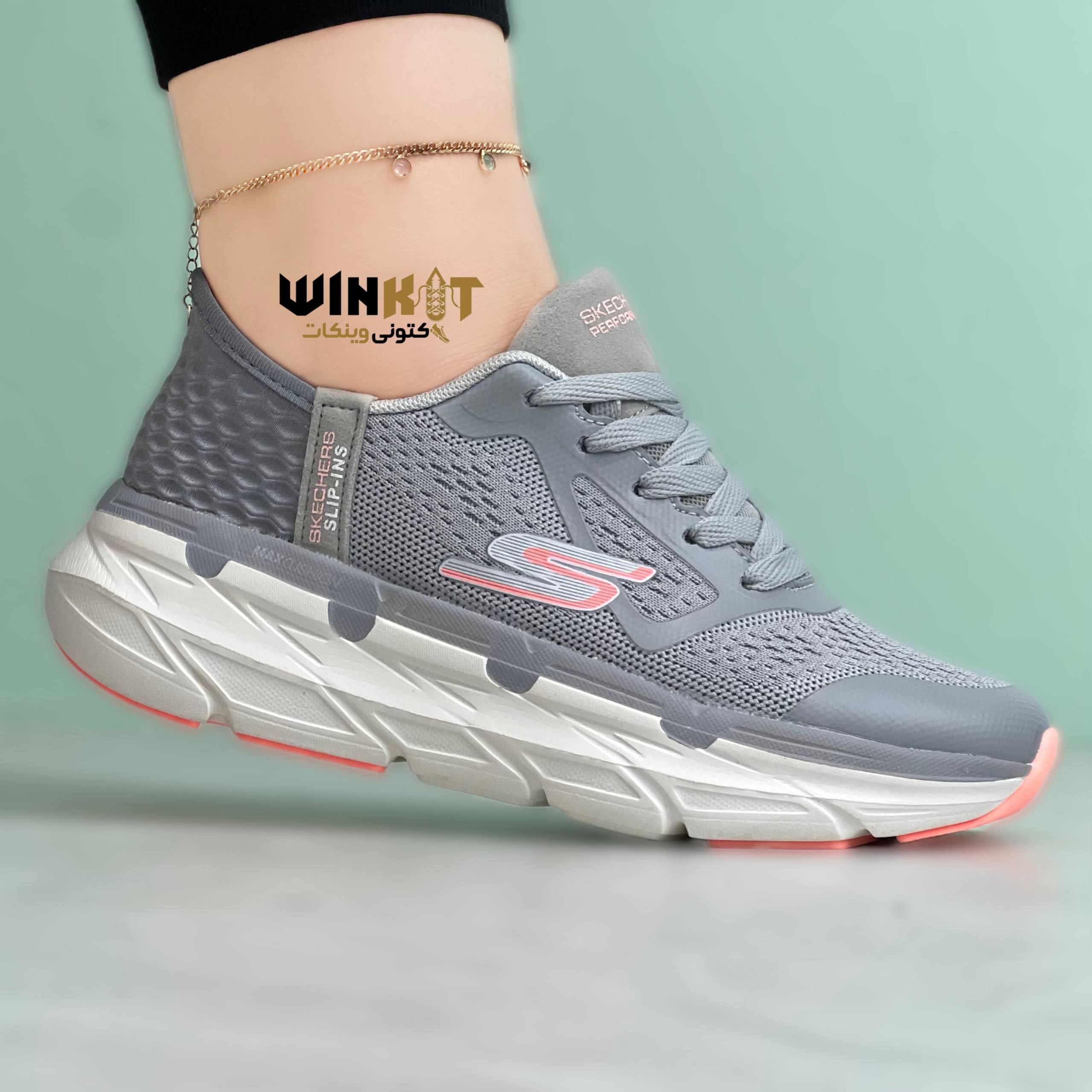 کفش کتونی اسکیچرز slip-ins مکس رانینگ زنانه کد 1269 — تصویر ۶