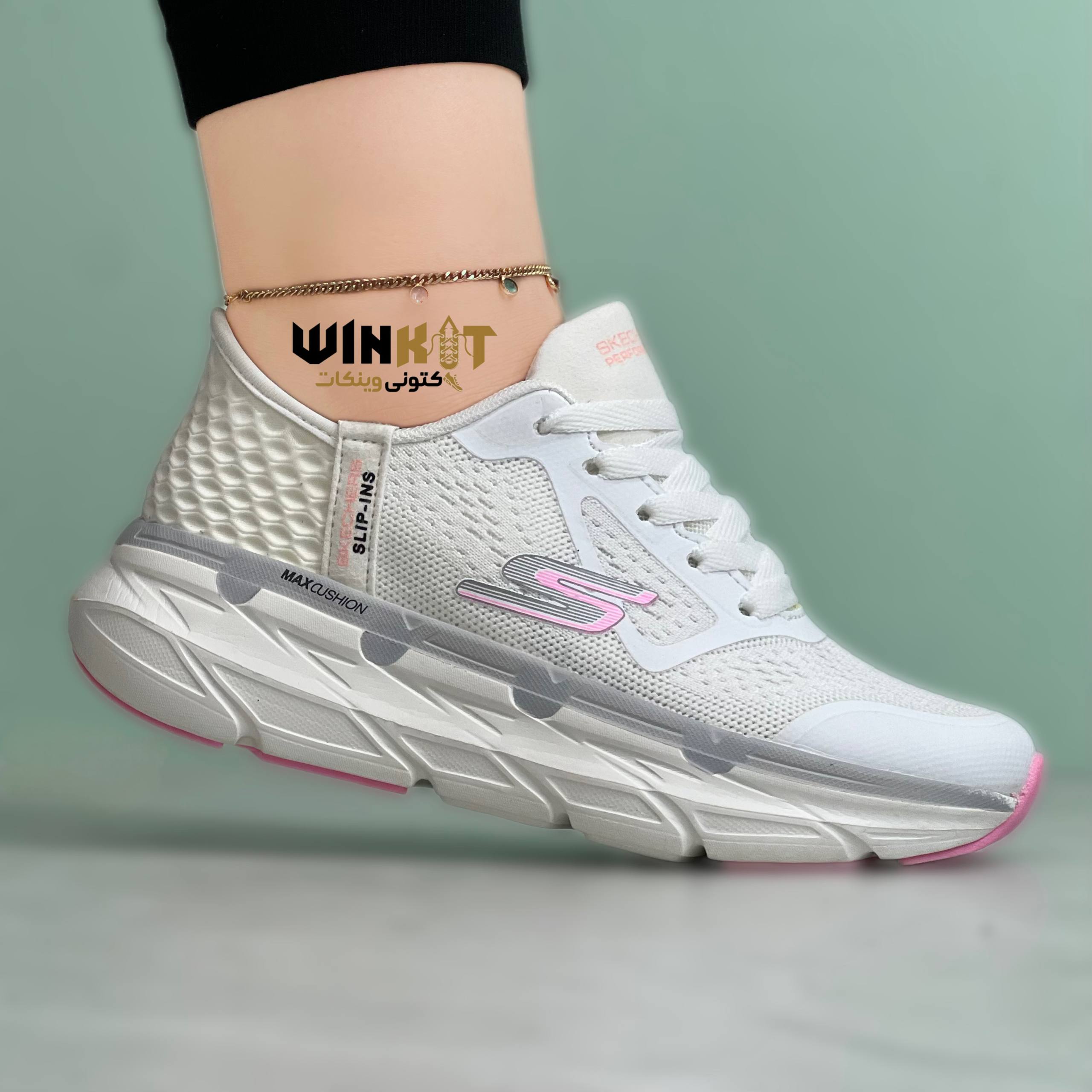 کفش کتونی اسکیچرز slip-ins مکس رانینگ زنانه کد 1269 — تصویر ۲