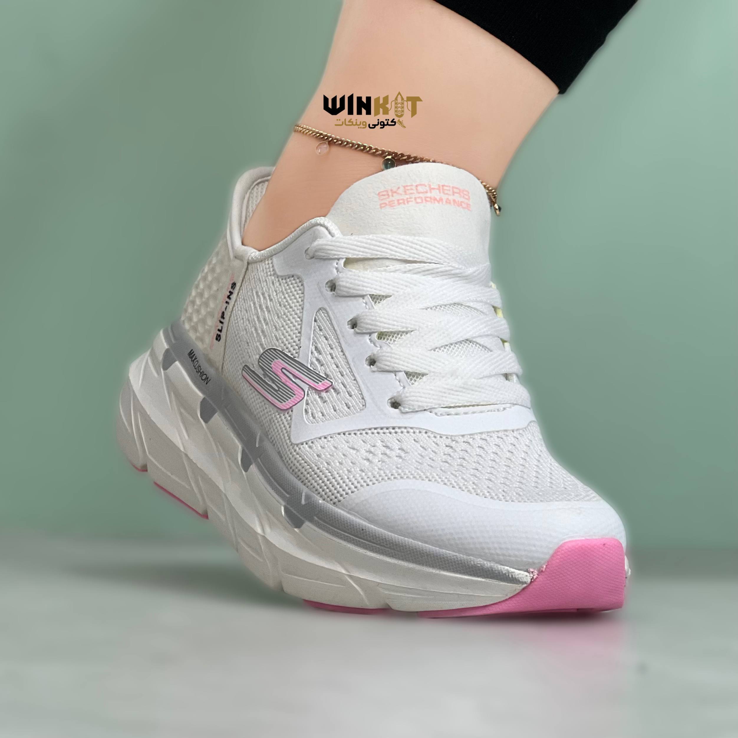 کفش کتونی اسکیچرز slip-ins مکس رانینگ زنانه کد 1269 — تصویر ۳