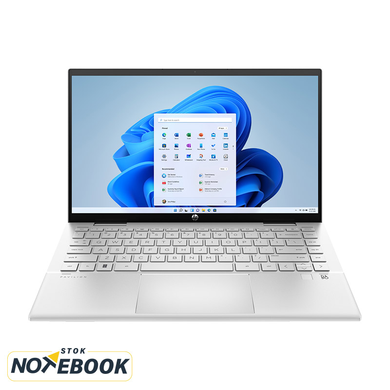 لپ تاپ اچ پی مدل Pavilion 14 | Core 5-125U/16GB/512GB/Intel Iris Xe/14 inch FHD X360 Touch – AC — تصویر ۳