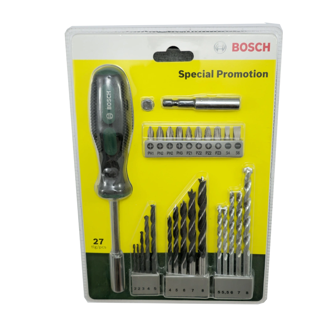 ست مته و نوک پیچ گوشتی 27 عددی BOSCH