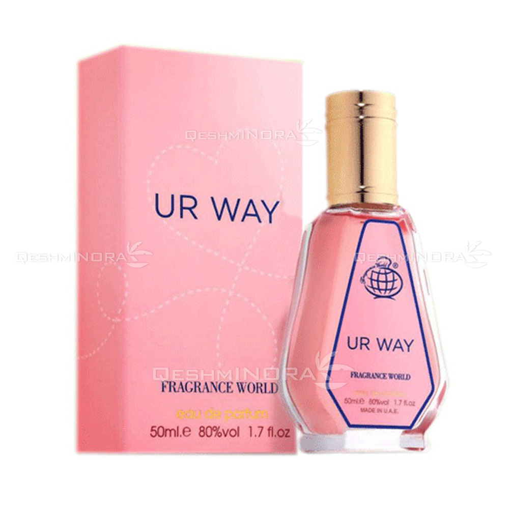 ادکلن 50 میل یو آر وی فرگرانس ورد UR Way Fragrance World (جورجیو آرمانی مای وی Giorgio Armani My Way)
