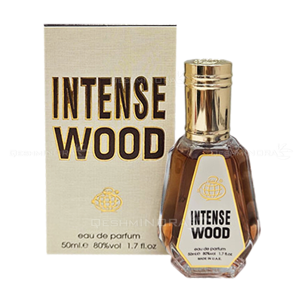 ادکلن 50 میل اینتنس وود فرگرانس ورد Intense Wood Fragrance World
