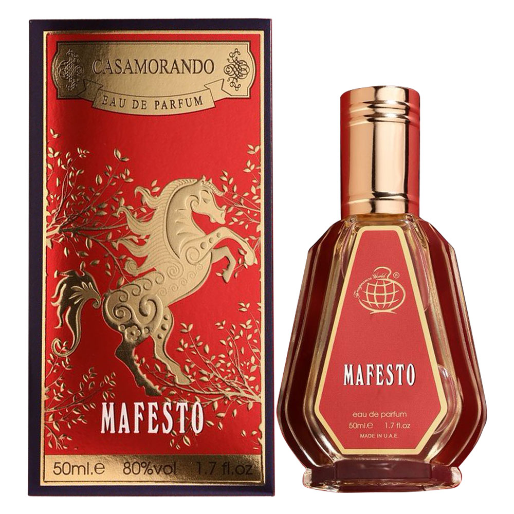 ادوپرفیوم 50 میل کازاموراندو مفیستو فرگرانس ورد Casamorando Mafesto Fragrance World