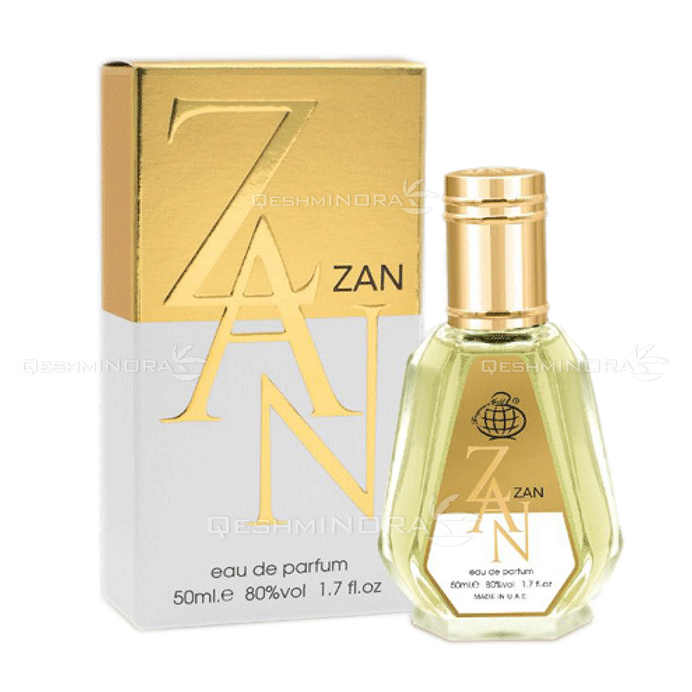 ادکلن 50 میل زان فرگرانس ورد Zan Fragrance World