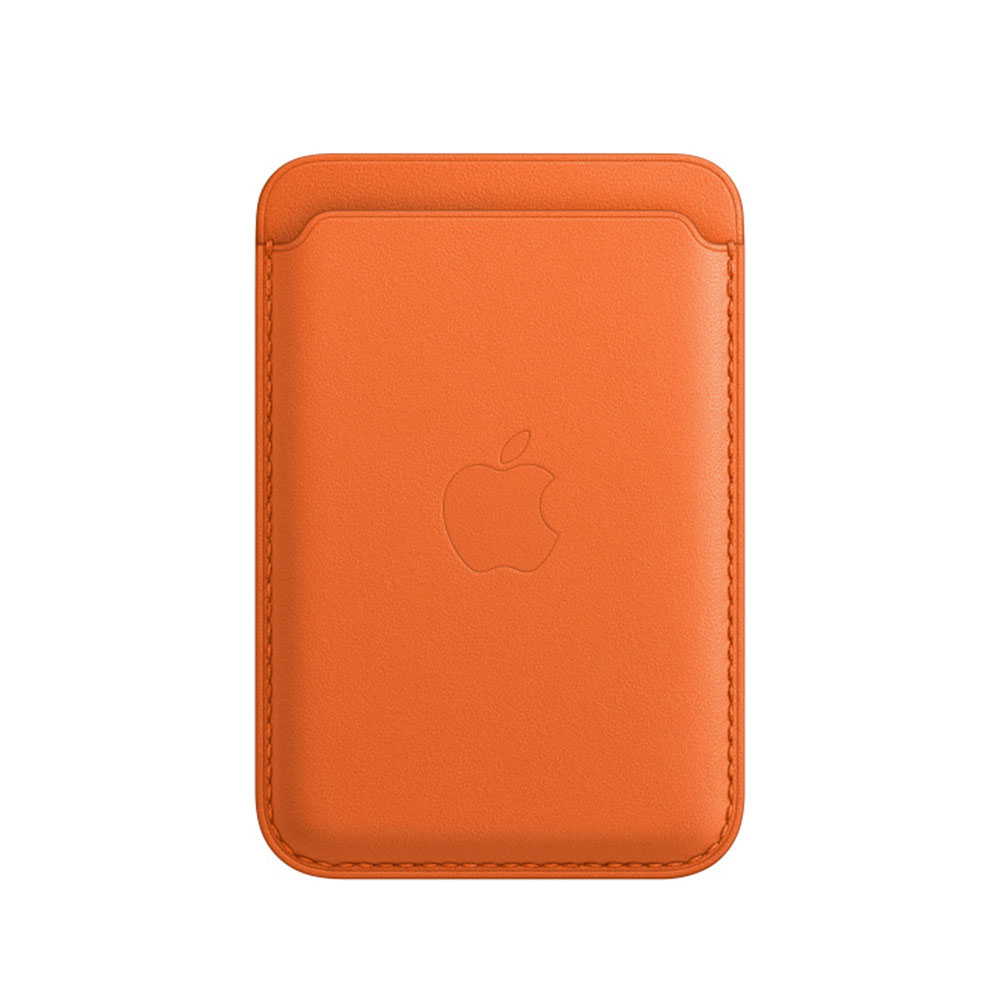 جاکارتی مگ سیف اپل مدل Leather Wallet Magsafe