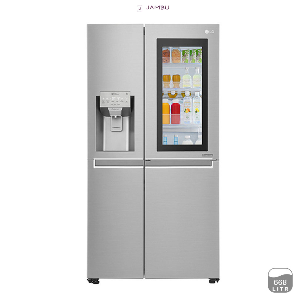 یخچال ساید بای ساید ال جی X247استیلGC-X247CSAV — تصویر ۳