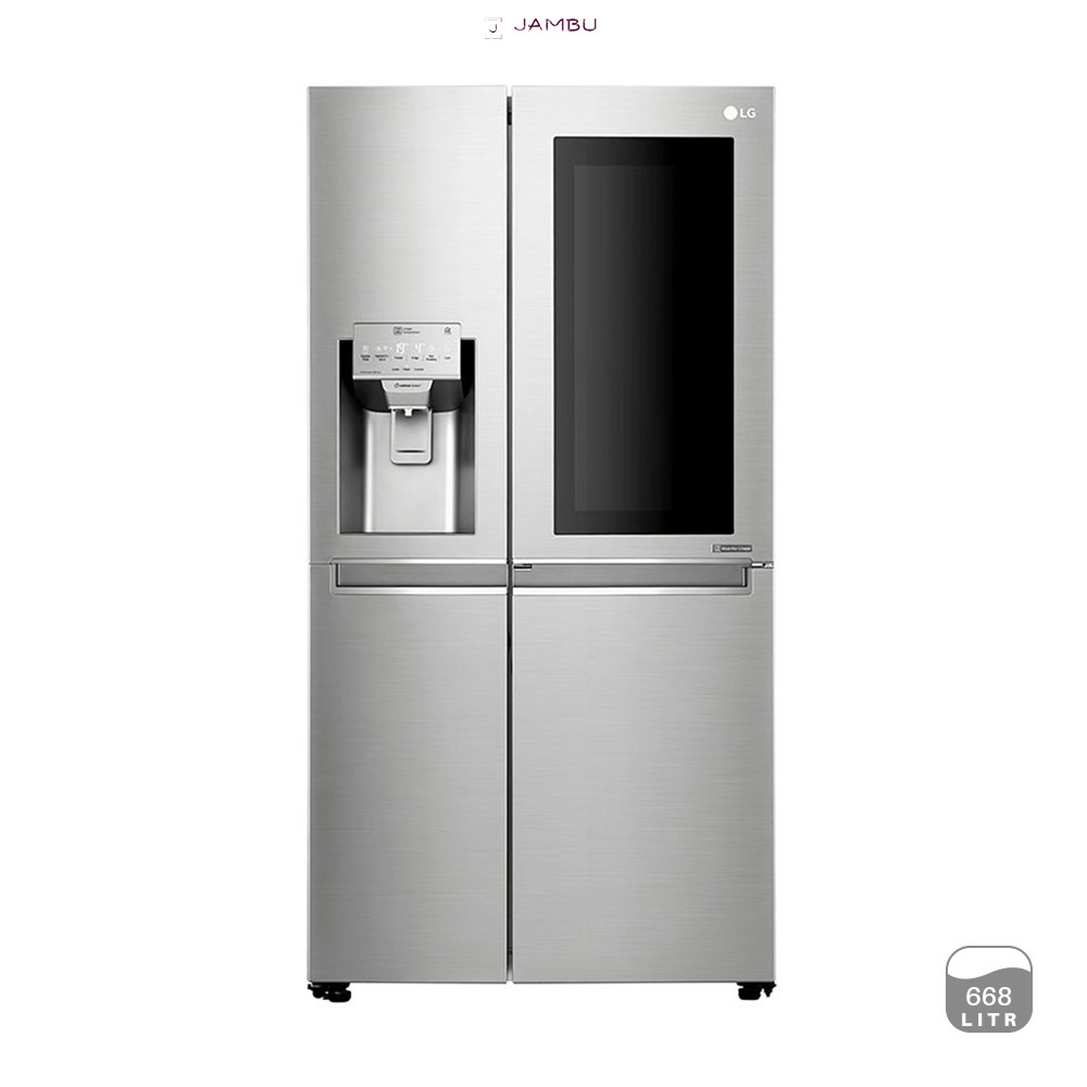 یخچال ساید بای ساید ال جی X247استیلGC-X247CSAV — تصویر ۲