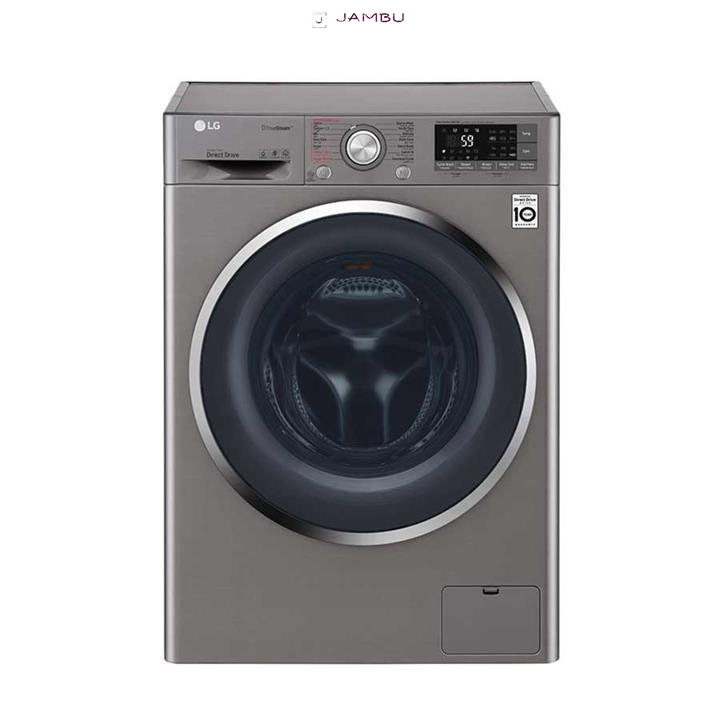 لباسشویی LG مدل F4J6VYP2S با ظرفیت 9Kg لباس در هر نوبت