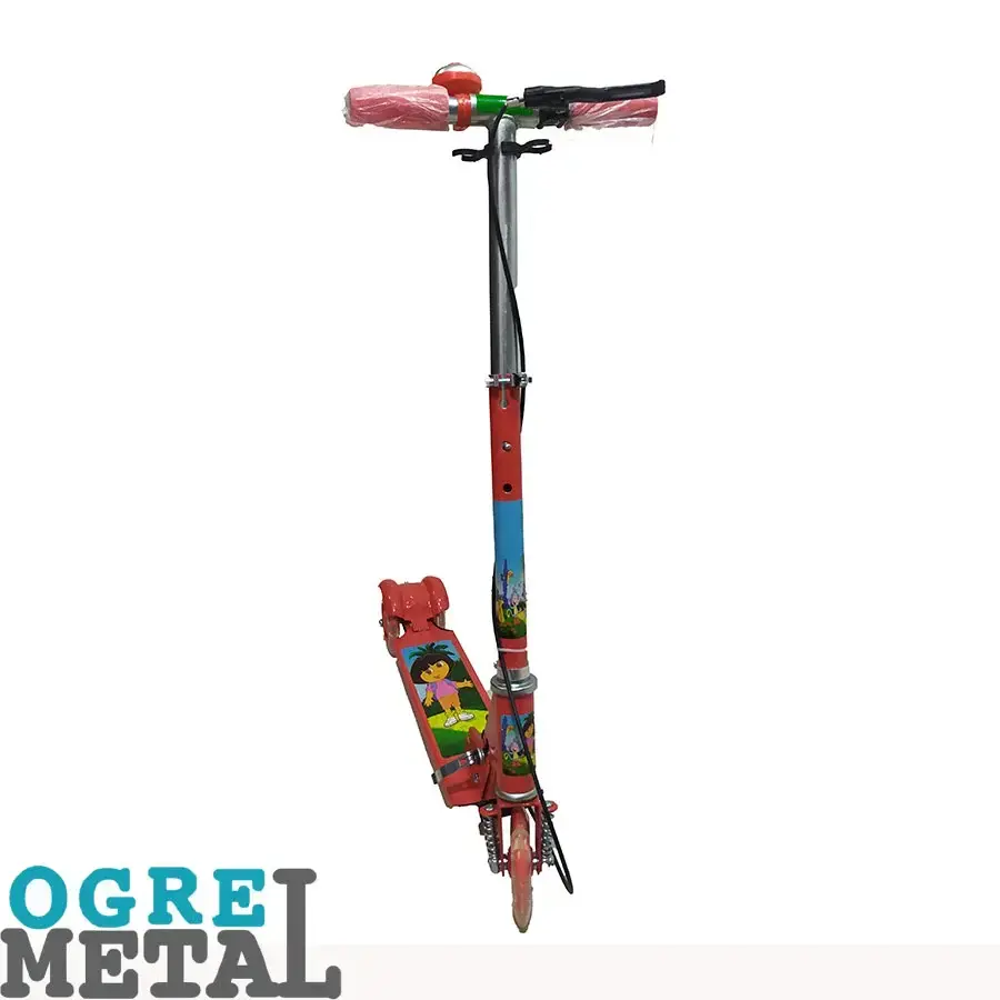 اسکوتر کودک SCOOTER تاشو طرح دخترانه کد 1022 — تصویر ۳