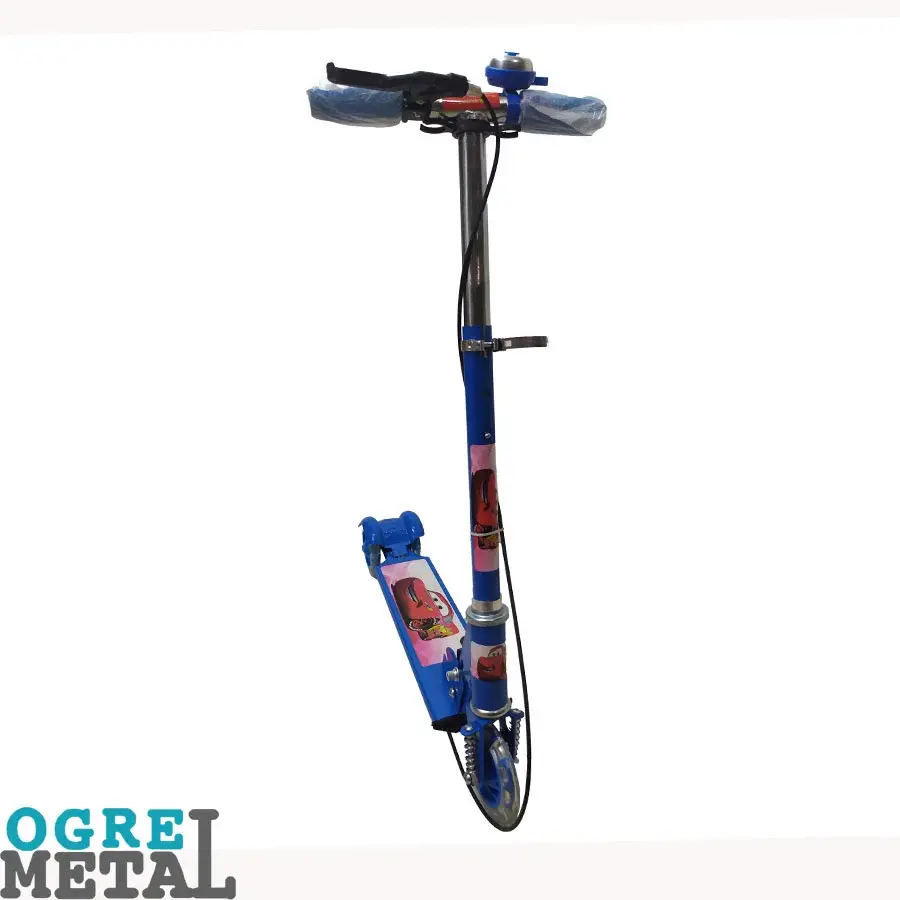 اسکوتر کودک 3 چرخ تاشو طرح CAR کد 1021 — تصویر ۲