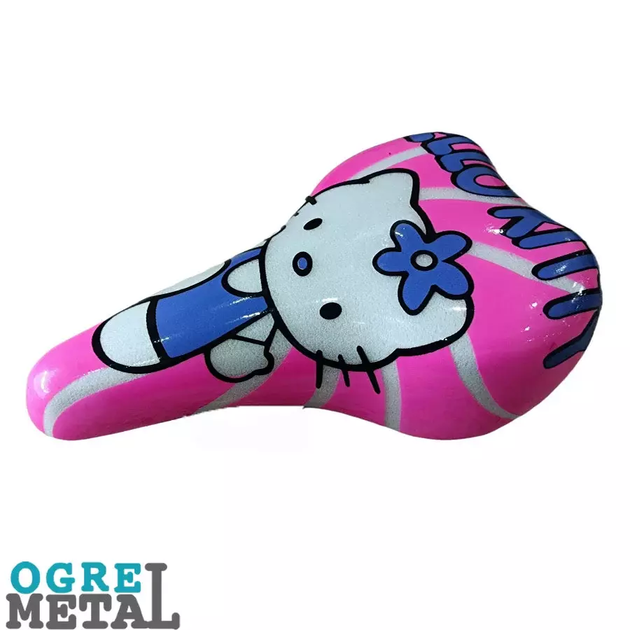 زین دوچرخه بچه گانه سایز 12-16 کیتی KITTY کد 2085 — تصویر ۳