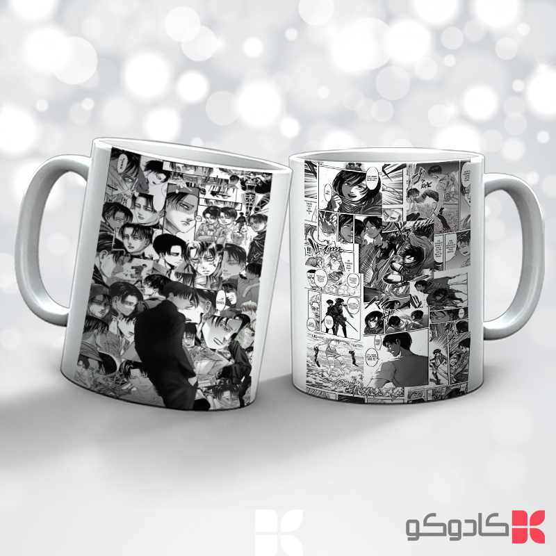 ماگ انیمه اتک ان تایتان کد 48064 — تصویر ۴